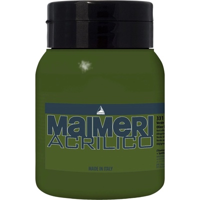 Maimeri Acrilico АКРИЛНА боя Olive Green 331 500 ml 1 бр (M0934331)