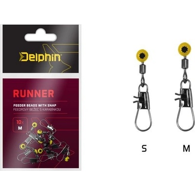 Delphin Feederový Běžec s karabinkou RUNNER M 10ks – Zbozi.Blesk.cz