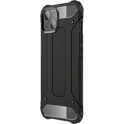 Gigapack iPhone 13 GIGAPACK Defender Силиконов протектор за телефон, удароустойчив, с метален ефект, ЧЕРЕН GP-112475 (GP-112475)