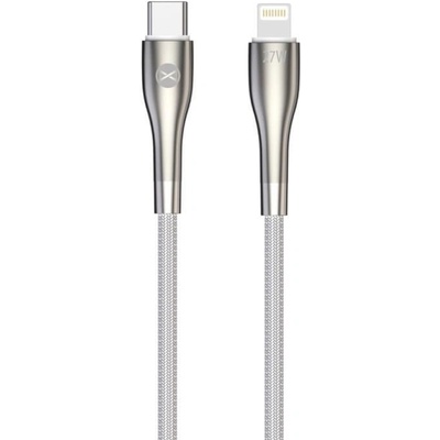 Forever GSM171008 datový USB-C/Lightning, 1m, bíý