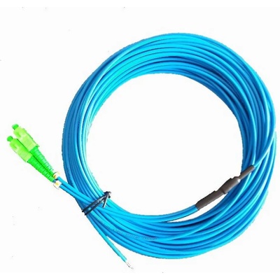 Conneu Армирана оптична корда SC-SC сингъл мод, различни дължини (CNFJ-SCSCOS2SARMBLUE3mm-20)