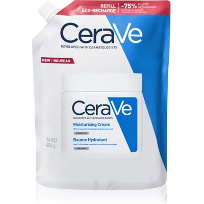 CeraVe Moisturizers хидратиращ крем за лице и тяло за суха или много суха кожа 454 гр