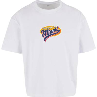 MERCHCODE Тениска Scarface Miami Cropped Tee white XXLUB-MC1561-00220 - Черен, размер L