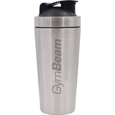 GymBeam Šejkr Steel 750 ml - stříbrná