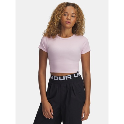 Under Armour Дамска тениска Under Armour UA Rival Rib Baby Tee Under Armour | Rozov | ЖЕНИ | XL