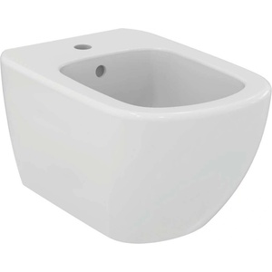 Ideal Standard Tesi - Окачено биде, 360x530 mm, с преливник и отвор за смесител, бяло T457001 (T457001)