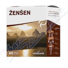 Nefdesante Ženšen 200mg 60 kapslí