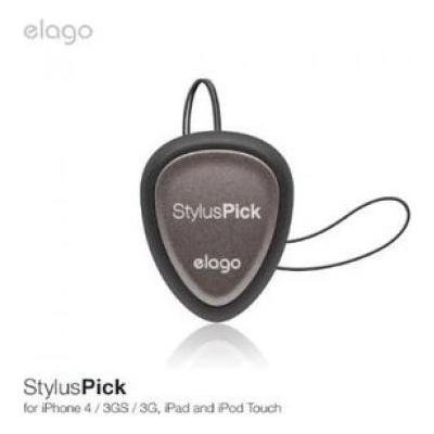 elago Писалка, почистващ пад и перо за китара за iPhone, iPad, iPod и Galaxy Tab - Elago Multiuse Stylus (55614564)