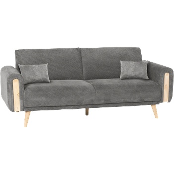 Carmen Разтегателен диван - тройка goma - сив Е13 (3551529)