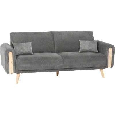 Carmen Разтегателен диван - тройка goma - сив Е13 (3551529)