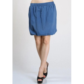 Image 1 of Rumena Къса памучна пола-балон на бобчета rumena