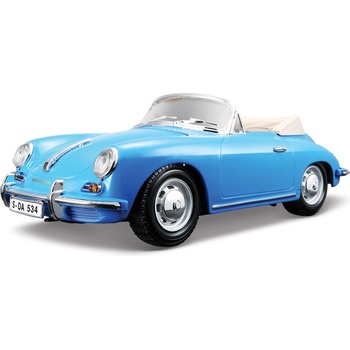 BburagoPorsche 356B Cabriolet 1961 modrá 1:18