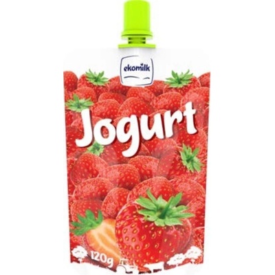 Ekomilk Jogurt jahoda 120 g