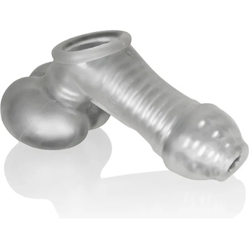 Image 1 of OXBALLS Sackjack Wearable Jack-Off Sheath Clear Frost