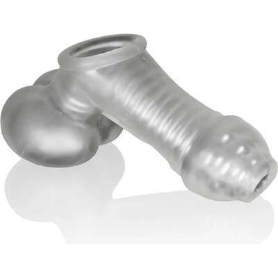 OXBALLS Sackjack Wearable Jack-Off Sheath Clear Frost