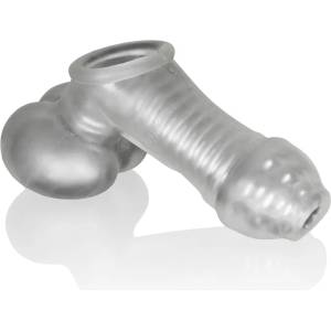 OXBALLS Sackjack Wearable Jack-Off Sheath Clear Frost