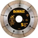 DEWALT диамантен нож за каналорез, двоен, 125 мм (височина на сегмента 6, 3 мм) DT3758 (DT3758)