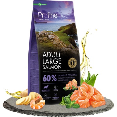 Profine Dog Adult Large Salmon & Potatoes 2 x 12 kg
