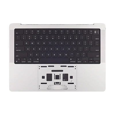 Top Case s batériou a klávesnicou MacBook Pro 14" (A2992 / 2023) ISO slovenská – Originál – strieborný MAC1148