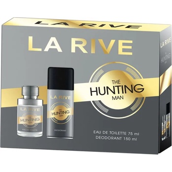 La Rive подаръчен комплект за мъже, EDТ 75МЛ + дезодорант 150мл, The hunting