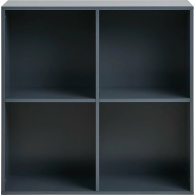 Tmavosivá nástenná knižnica 30x69 cm Horne – House Nordic
