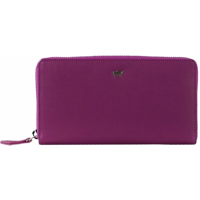 Braun Büffel Kožená peněženka JOY RFID – Purple Plum fialová