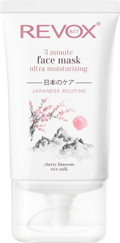 Revox Cosmetics REVOX B77 Japanese Routine 3 Минутна Хидратираща Маска За Лице Маска за лице дамски 30ml