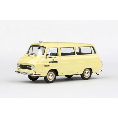 Abrex ŠKODA 1203 MIKROBUS 1974 TAXI Pastelově Žlutá 1:43