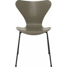 Fritz Hansen Series 7 olive green / black