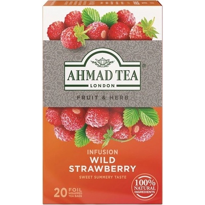 Ahmad Tea ovocný čaj Lesná jahoda 20 x 2 g
