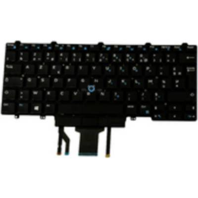 Dell W93F7 klávesnica čierna