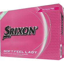 Srixon Soft Feel dámské růžové 12 ks