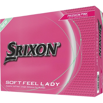 Srixon Soft Feel dámské růžové 12 ks – Zboží Mobilmania