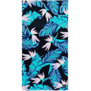 Slowtide Хавлиена кърпа Slowtide Mauka towel - Blue / Black (Black)