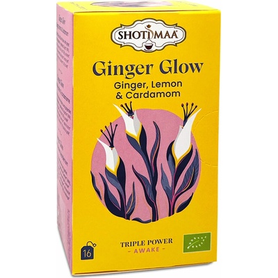 Shoti Maa BIO čaj Trojsíla Ginger Glow 16 sáčků