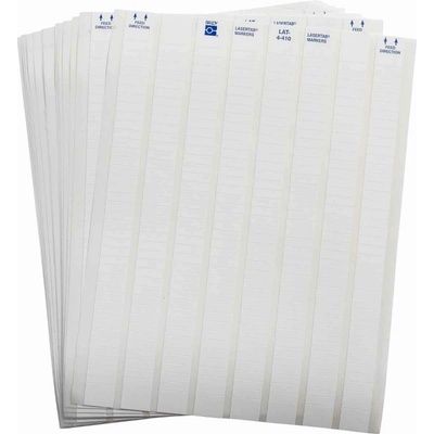 Brady LAT-4-410-10 / 029760, LaserTab laserové tlačiteľné štítky, 20.32 mm x 6.35 mm