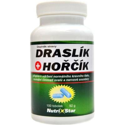 Nutristar Draslík + hořčík 100 kapslí
