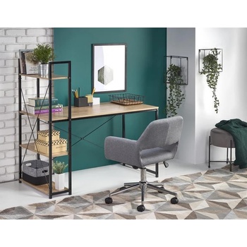 Image 1 of Halmar Бюро NARVIK B1 - black / sonoma (NARVIK-B1/black/Halmar/desk)