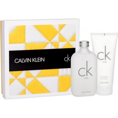 Calvin Klein CK One EDT 200 ml + telové mlieko 200 ml darčeková sada