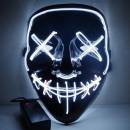 Děsivá LED světelná maska