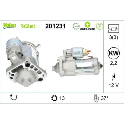 Startér VALEO 201231