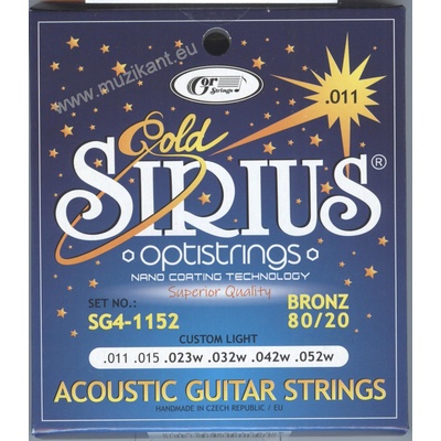 Gorstrings SIRIUS Gold SG4-1152