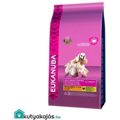 EUKANUBA Adult Weight Control Medium Breed 3 kg