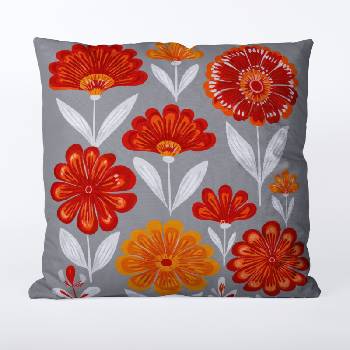 Takoy nepremokavý polyester red flowers 1-HT-00304 45 x 45 cm