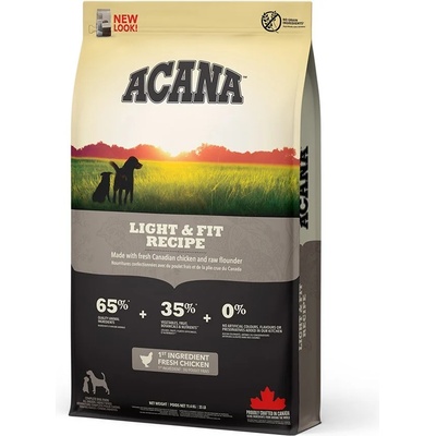 ACANA Acana Light & Fit Dog Храна за кучета, суха, 11.4 kg