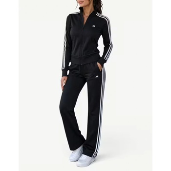 Adidas Performance Essentials 3s Knit Tracksuit Black