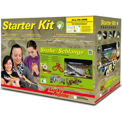 Lucky Reptile Starter Kit Snake 50 x 28 x 40 cm bílé