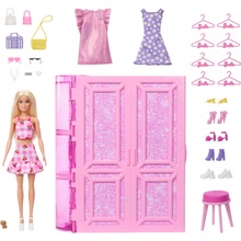 Mattel Barbie Skriňa snov 3.0 + Sada HXD58