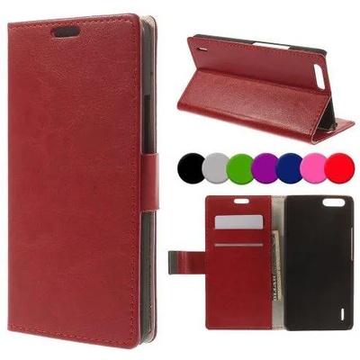 Huawei Honor 6 Plus 6x Magnetic Wallet Кожен Калъф и Протектор