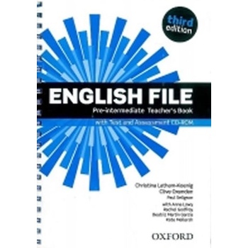 New English File 3rd Pre Intermediate Teacher's Book with Test and Assessment CD ROM Oxenden C Latham Koenig Ch. Seligson P.